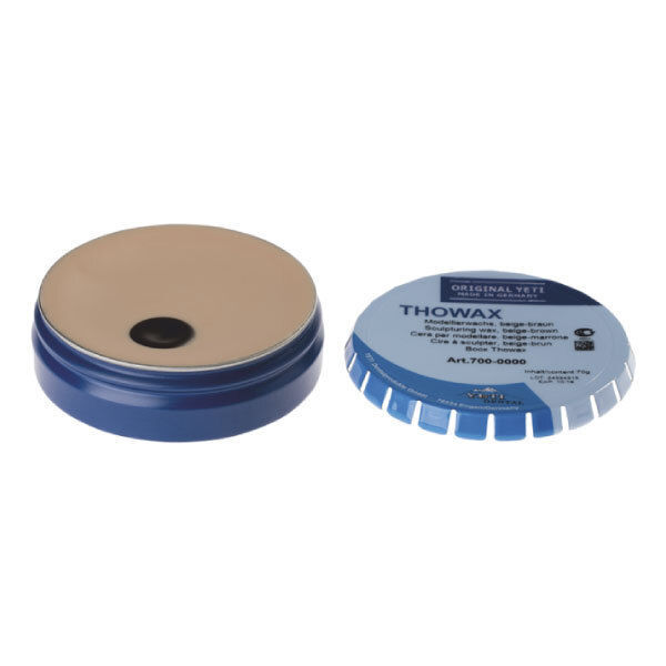 Imagen de THOWAX CERA PARA MODELAR BEIGE-MARRÓN, 70G