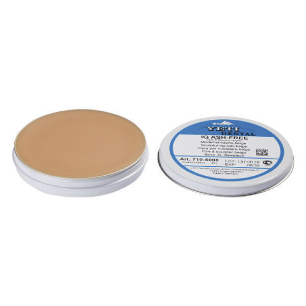 Imagen de IQ ASH-FREE CERA PARA MODELAR BEIGE, 45G