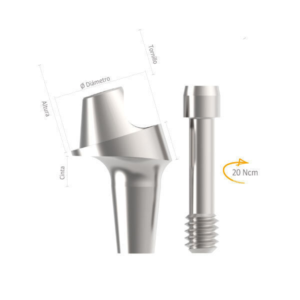 Imagen de MINI CONICO ANG CM 3.5 17º