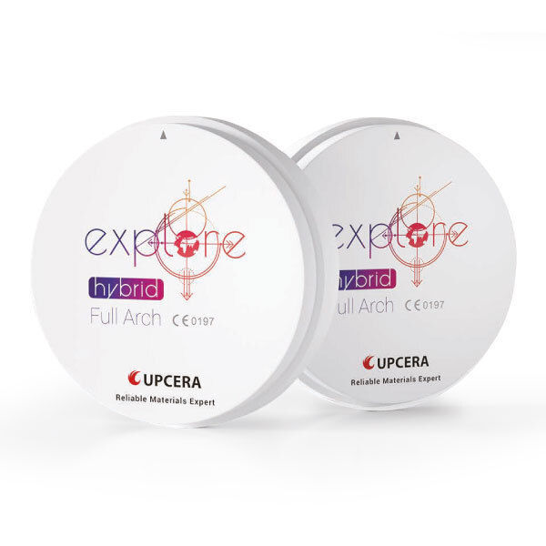 Imagen de DISCO ZIRCONIA EXPLORE HYBRID ML A3 98-30