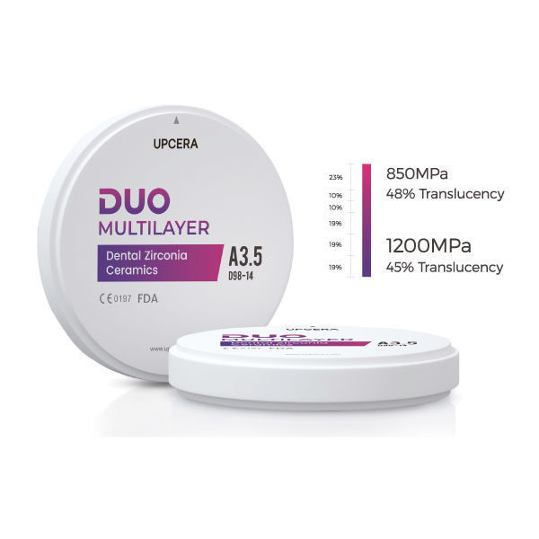 Imagen de DISCO ZIRCONIA DUO ML A2 98-16